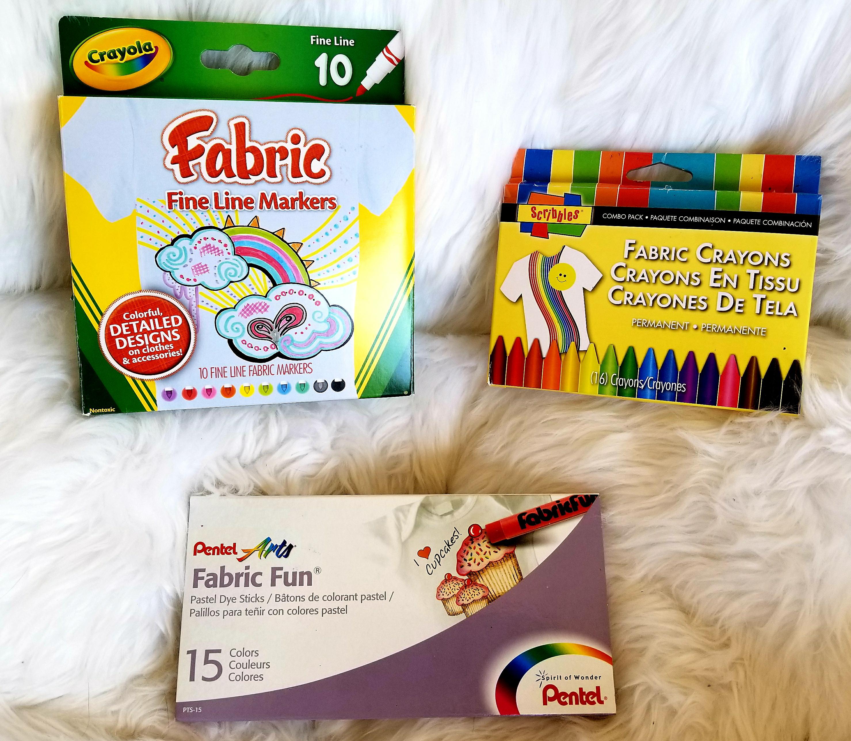 How to Use Crayola Fabric Markers